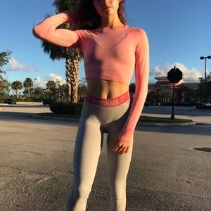 Gymshark cropped long sleeve